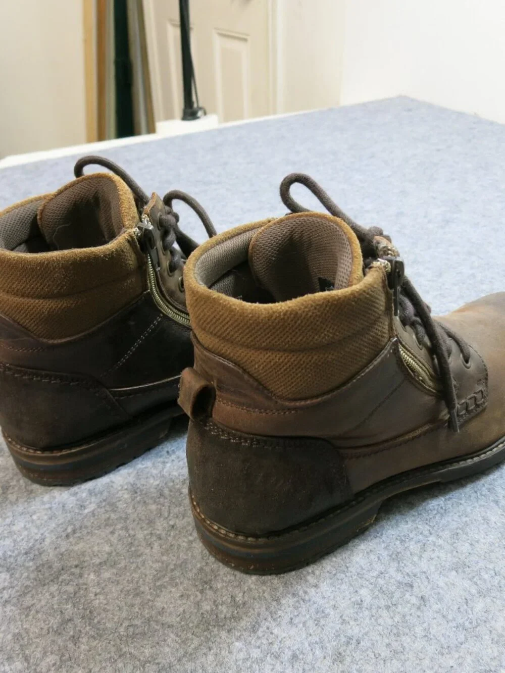 Aldo Leather Chukka Casual Dress Boots Shoes Men's Dress Stiefel Bottes 9.5 M